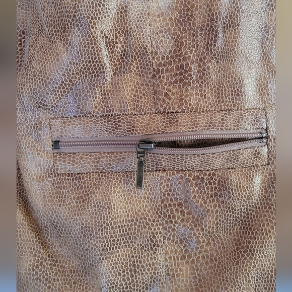 JM Collection Vegan Leather Jacket Womens Suze 16 - Picture 7 of 9